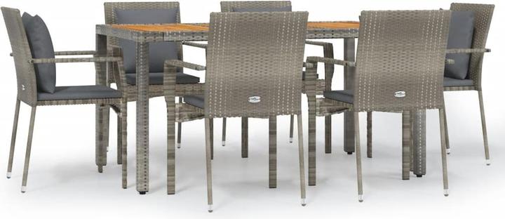 Produktbild vidaXL Garten Essgruppe (150 x 90 x 75 cm)