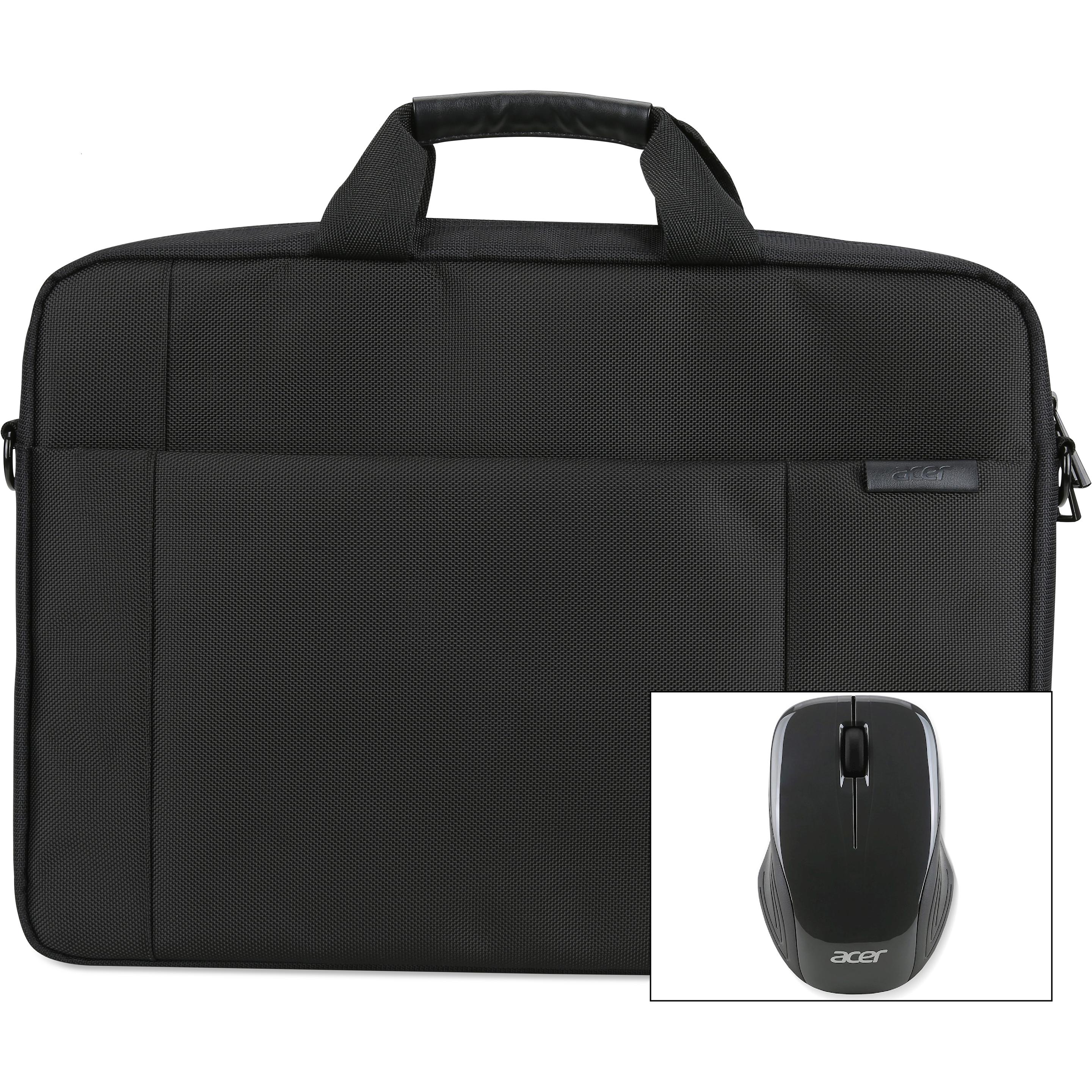 Acer Options Care Notebooktasche (15.6 Zoll) Aktenkoffer (15.60", Acer), Notebooktasche, Schwarz