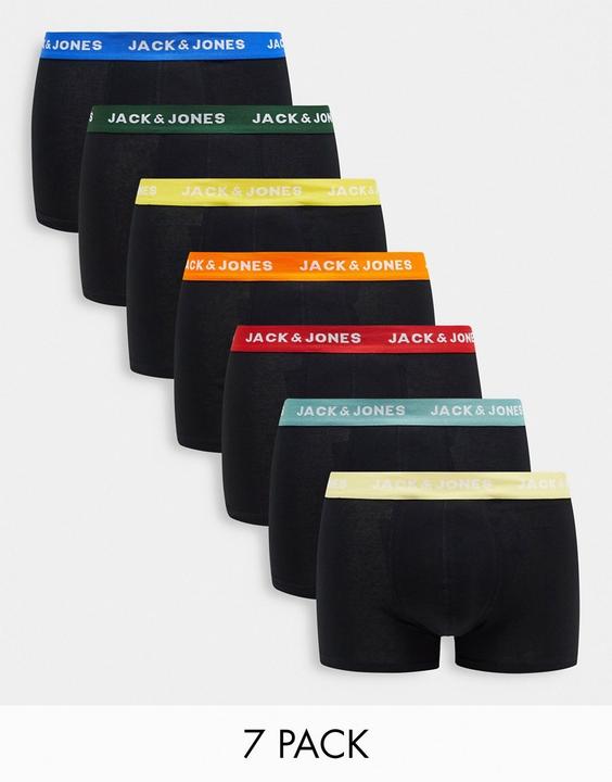 Produktbild Jack & Jones Jacvito Solid Trunks Pack Noos (XL, 7er Pack)