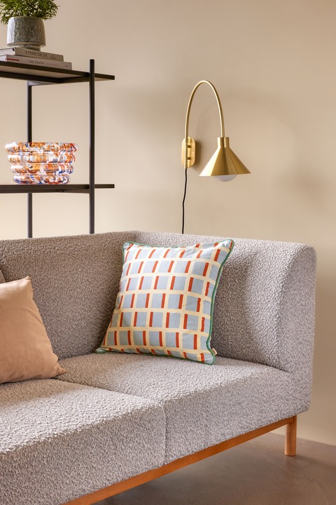 Produktbild Hübsch Moment Sofa 2 Sitzer Small Grau (2-Sitzer)