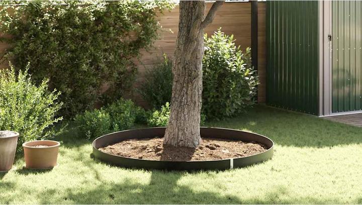 Produktbild vidaXL Wurzelsperre mit Verbindungsschienen Schwarz 0,7x5 m 1,5 mm HDPE