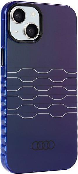 Immagine prodotto Audi IML MagSafe Case iPhone 15 Plus / 14 Plus 6.7" niebieski/blu navy custodia rigida (Apple iPhone 15 Plus)
