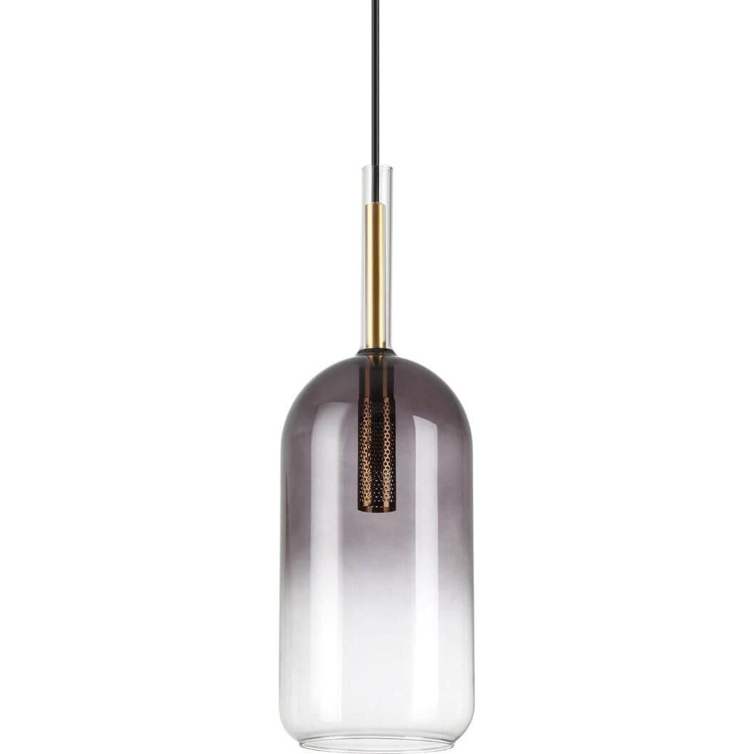 Ideal lux, Pendelleuchte, EMPIRE G9 Pendelleuchte ⌀120mm dimmbar Chromrauchglas warmweiss 309804 (G9, 370 lm)