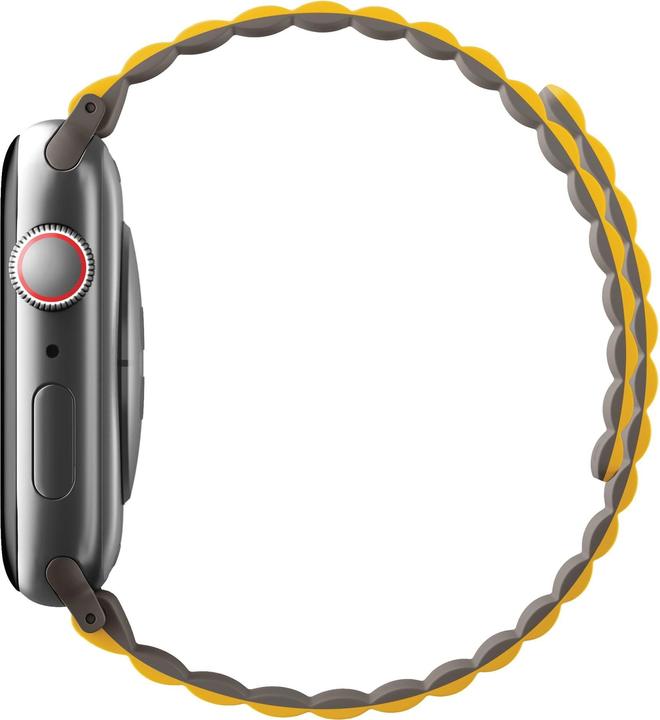 Produktbild Uniq pasek Revix Apple Watch Series 1/2/3/4/5/6/7/8/SE/SE2/Ultra 42/44/45/49mm. Reversible Magnetic (49 mm, 42 mm, 44 mm, 45 mm, Edelstahl, Silikon)