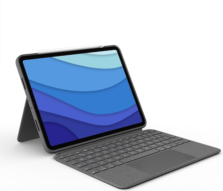 Produktbild Logitech Combo Touch (CH, iPad Pro 11 2021 (3. Gen), iPad Pro 11 2020 (2. Gen), iPad Pro 11 2018 (1. Gen), iPad Pro 11 2022 (4. Gen))