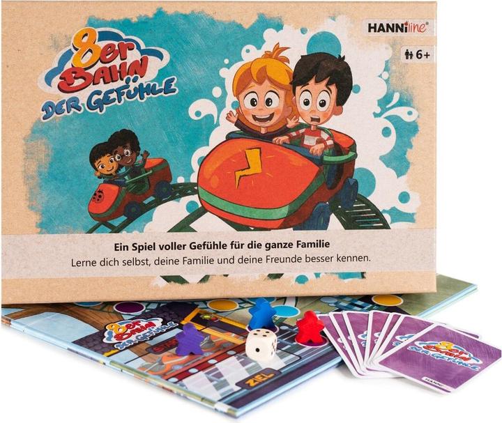 Produktbild Hanniline Achterbahn der Gefühle (Familienspiel ab 6 Jahren) (Deutsch)
