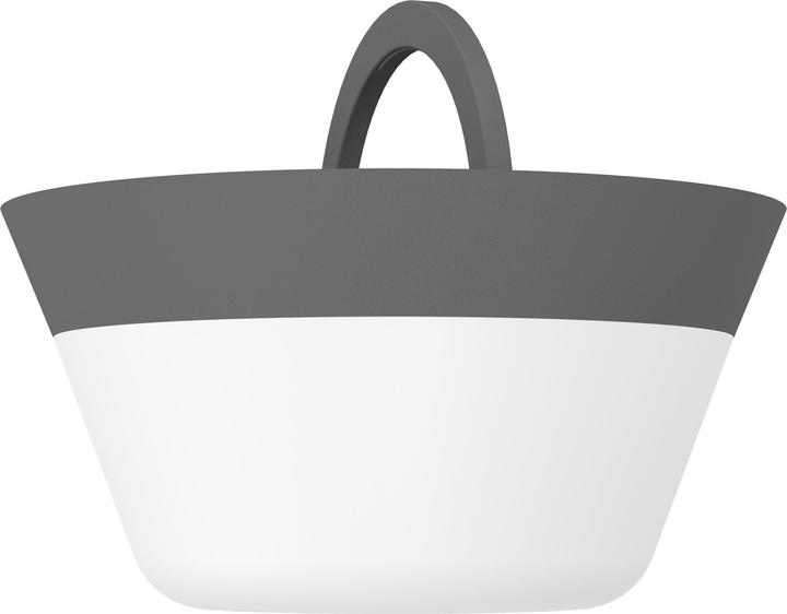 Immagine prodotto EGLO Luci Lampada da tavolo ricaricabile MEGGIANO 1.5W, 32 cm, grigio, dimmerabile (170 lm)
