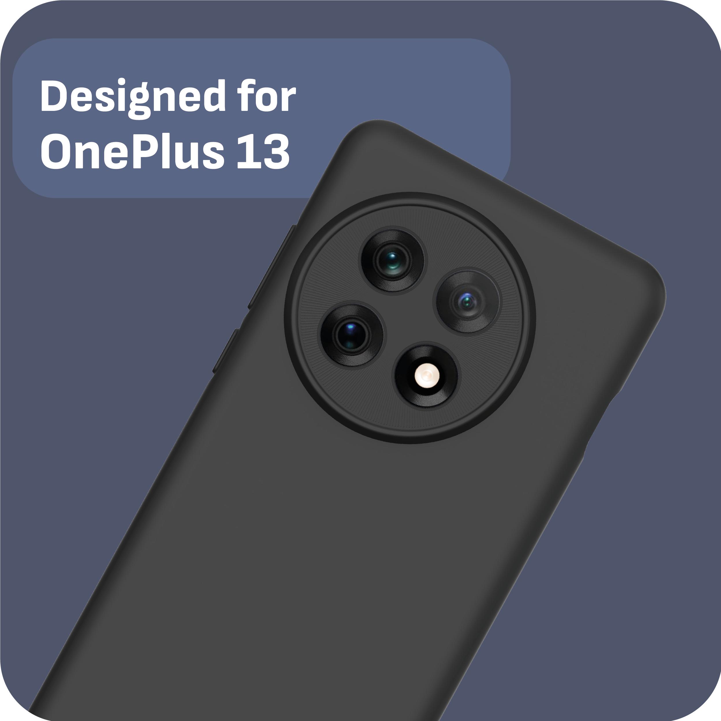 Thumbnail - Cazy Soft TPU Schutzhülle (OnePlus 13), Smartphone Hülle, Schwarz