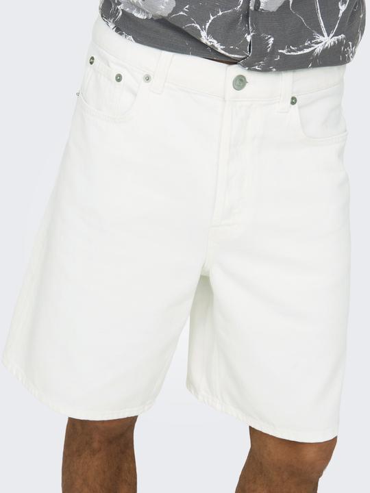 Produktbild Only & Sons ONSFADE Mittlere Taille Locker geschnitten Shorts Jeans-Shorts (M)