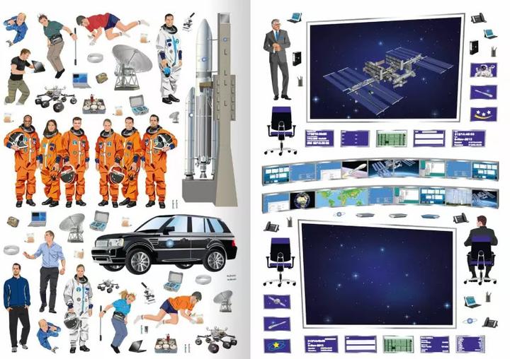 Produktbild Meine Sticker - Mond und Weltraum
