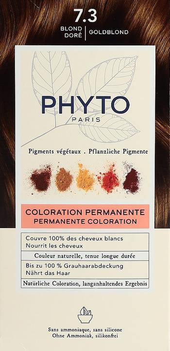 Actual product image Phyto Phytocolor Kit 7.3 (7.3 Blond Doré)