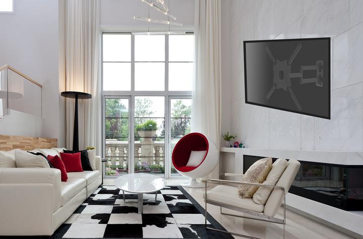 Produktbild equip Pro - Klammer für Flachbildschirm (neigbar) (Wand, 55", 30 kg)