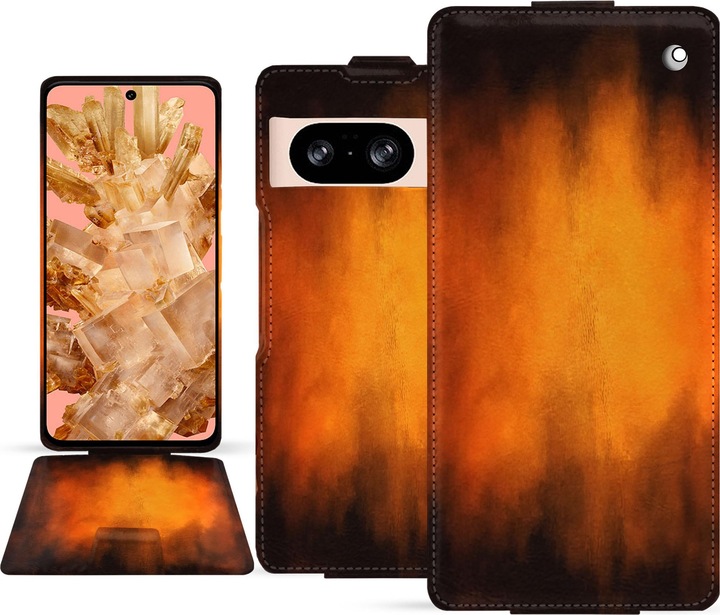 Actual product image Noreve Vertical leather shell (Google Pixel 8)