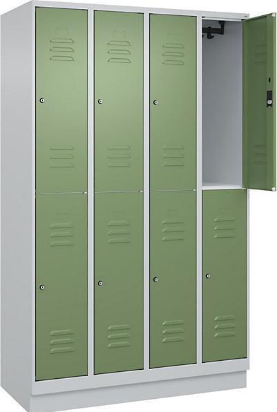 Actual product image C+P Double-decker locker Classic PLUS (120 cm, 195 cm)