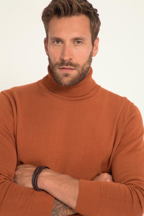 Produktbild JP1880 Rollkragenpullover, Feinstrick (3XL)