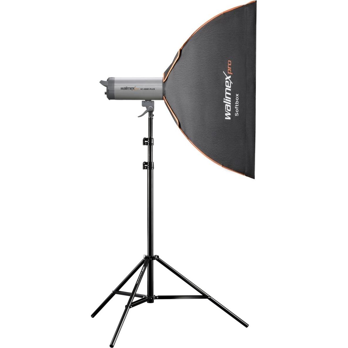 Thumbnail - Walimex Softbox PLUS Orange Line 90x90 (Softbox), Softbox + Reflektor