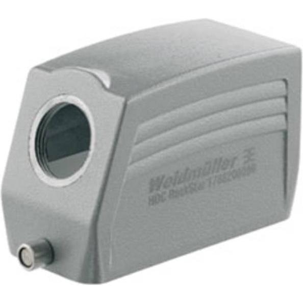 Weidmüller Alloggiamento del gommino Staffa longitudinale Alu IP66 1657850000, Cavo + Spina elettrica, Grigio