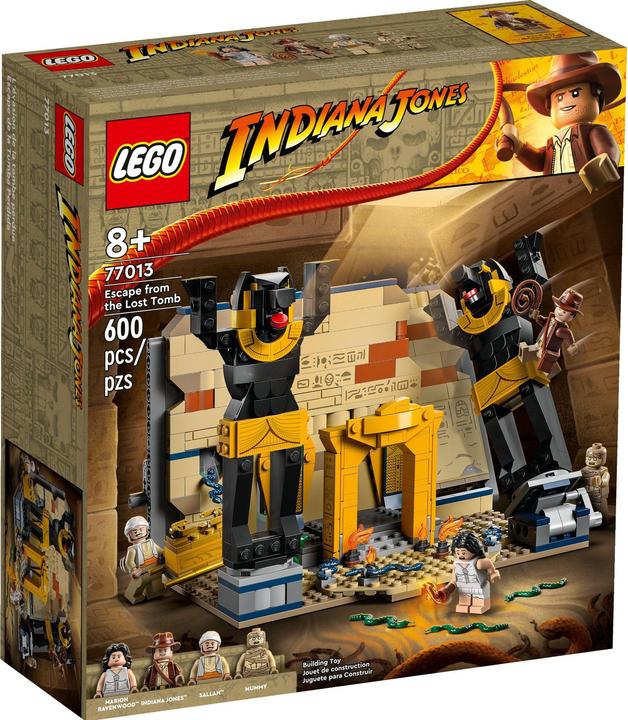 Actual product image LEGO Indiana Jones End-Of-Live Set Flucht aus dem Grabmal - 77013 NEU! Teile 600x