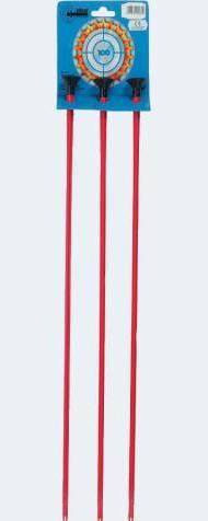 Actual product image J.G. Schrödel Bow dart 42cm set of 3 suction cup