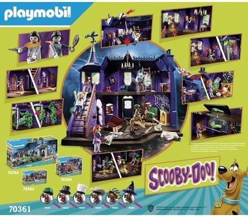 Immagine prodotto Playmobil SCOOBY-DOOO! Avventura in una casa infestata (70361, Playmobil Scooby-Doo)