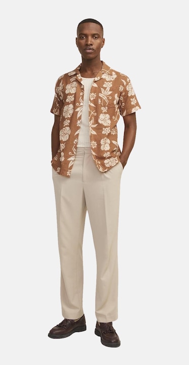 Produktbild Jack & Jones Jprbluflores Print Shirt S/S Ln (L)