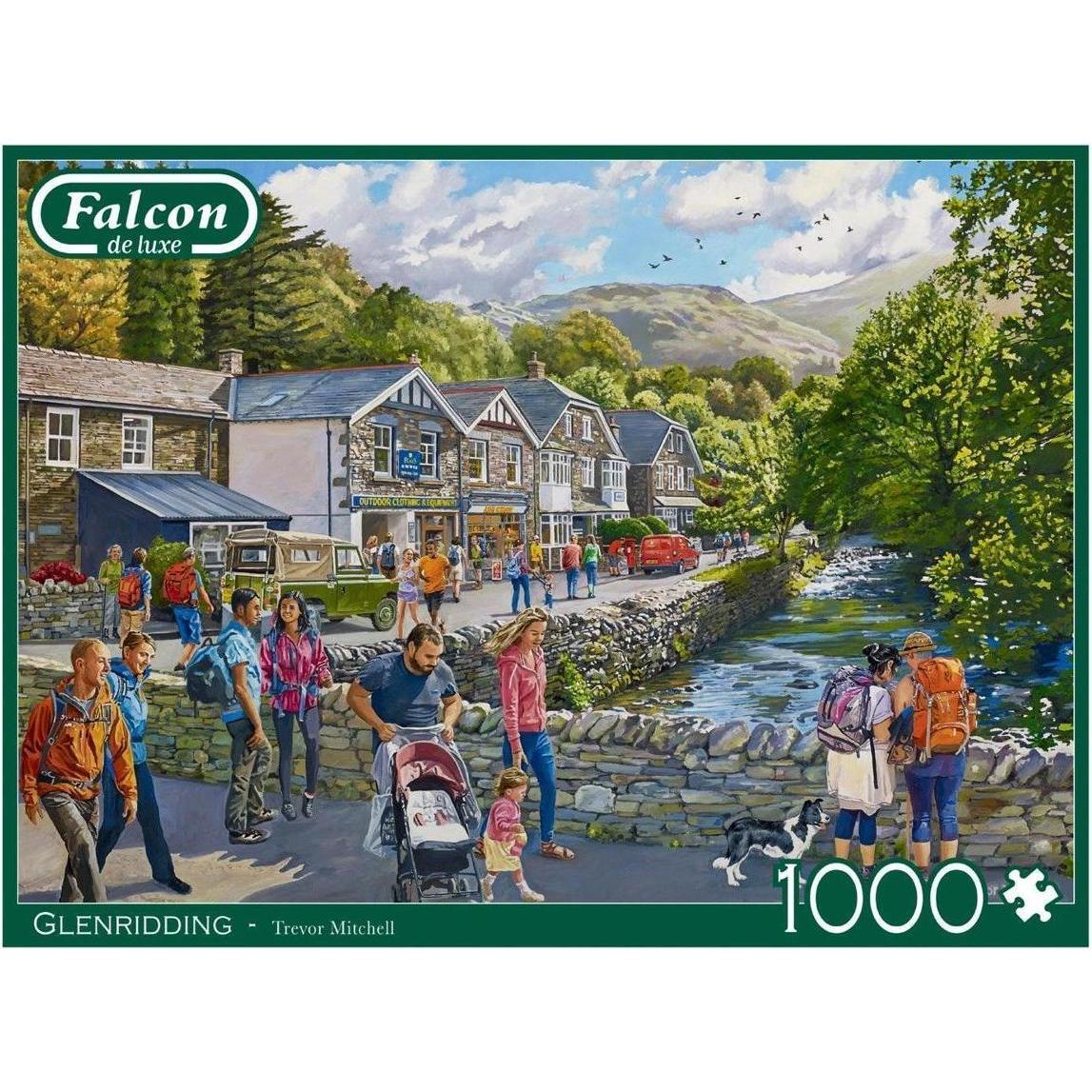 Thumbnail - Jumbo Puzzle 1000 Falcon Glenridding/Cumbria/Anglia G3 (1000 Teile)
