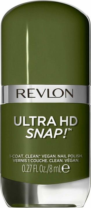 Revlon ULTRA HD SNAP! Nail polish #022-commander in chief 8 ml (Nº 22 Commander in chief, Farblack)