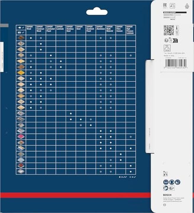 Produktbild Bosch Professional Zubehör Kreissägeblatt Expert for Wood, 254 x 30 x 2,6 mm, 80