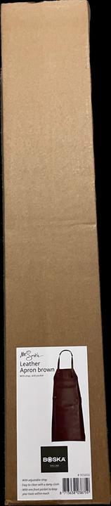 Actual product image Boska Mr. Smith Kitchen Apron Brown Pocket