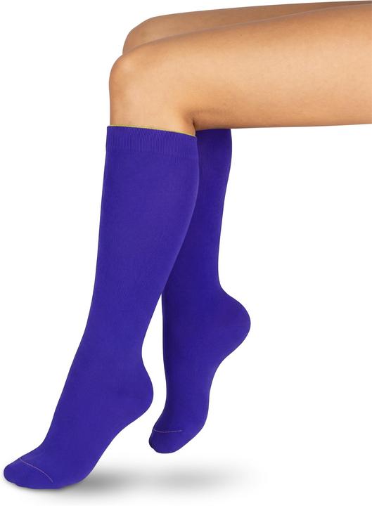Actual product image Normani 1 pair of knee-highs Bi-Color (Single pack, 43 - 46)