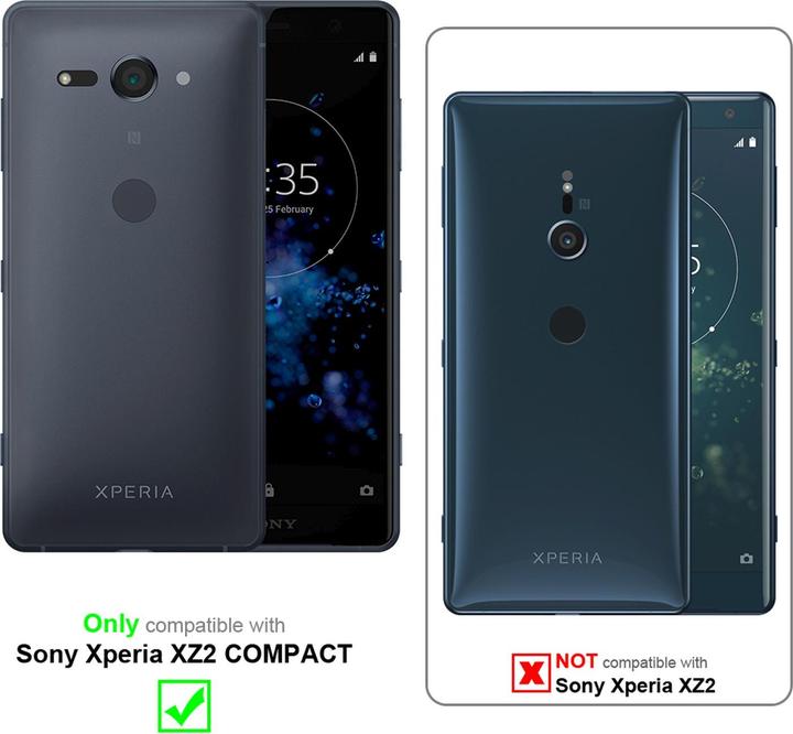 Produktbild Cadorabo Book Invisible Magnet Cover (Sony Xperia XZ2 Compact)