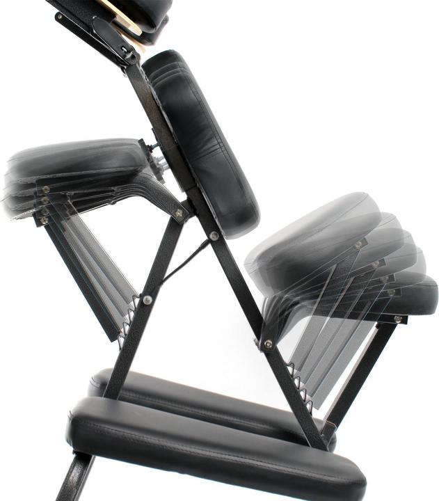 Produktbild Wiltec Toboli Massagestuhl klappbar 120 kg mobiler Tattoostuhl tragbar Behandlungsstuhl
