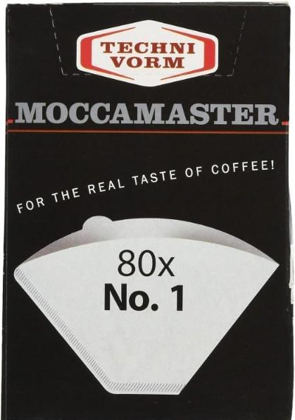 Actual product image Moccamaster Filterpaper No. 1