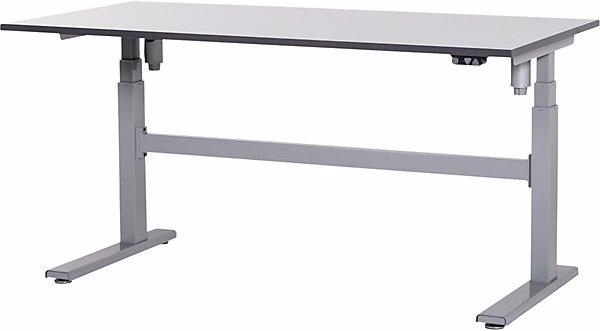 Actual product image eurokraft pro Work table, electrically height adjustable (160 cm, 80 cm)