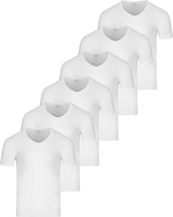 Produktbild Ragman 6er Pack Basic Unterhemd / Shirt Kurzarm (XL)