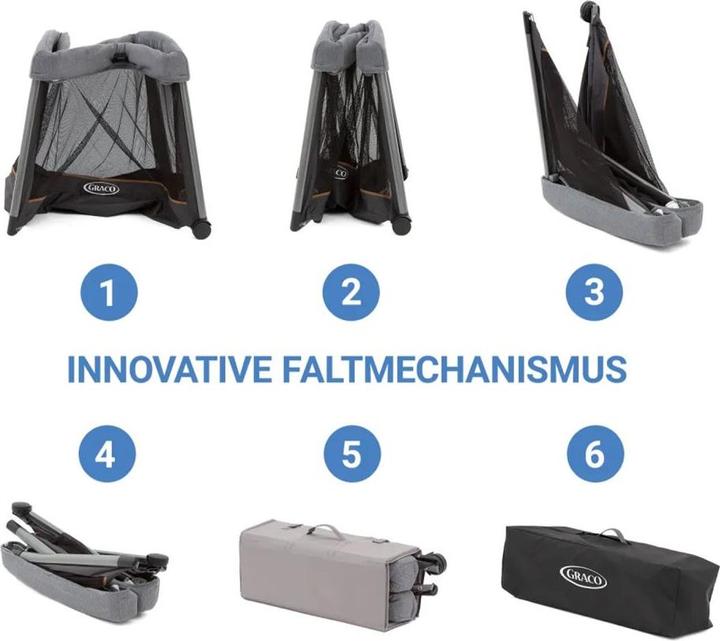 Produktbild Graco Reisebetten Reisebett FoldLite ab Geburt - 3 Jahre nur