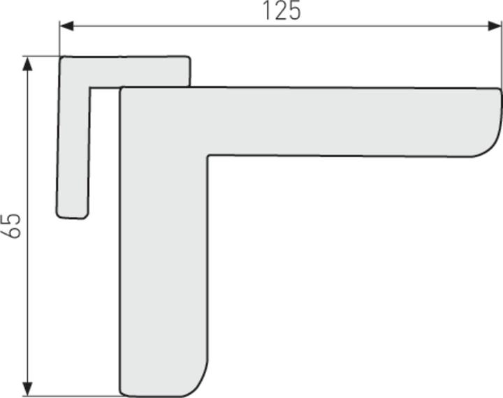 Productafbeelding Abus Deurdranger 2603 (Kamerdeur, Toegangsdeur, Houten deur, Balkondeur, Interieur)