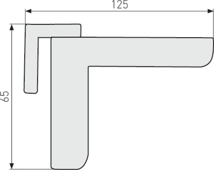 Image du produit Abus Ferme-porte 2603 (Porte de chambre, Porte d'entrée, Porte en bois, Porte-fenêtre, Intérieur)