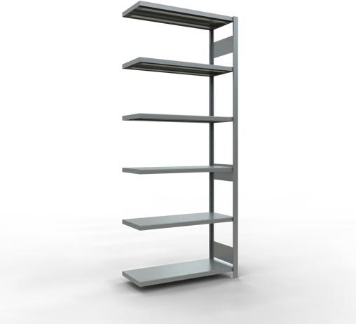 Actual product image Schulte Lagertechnik MULTIplus250 boltless add-on bay system with length bolts