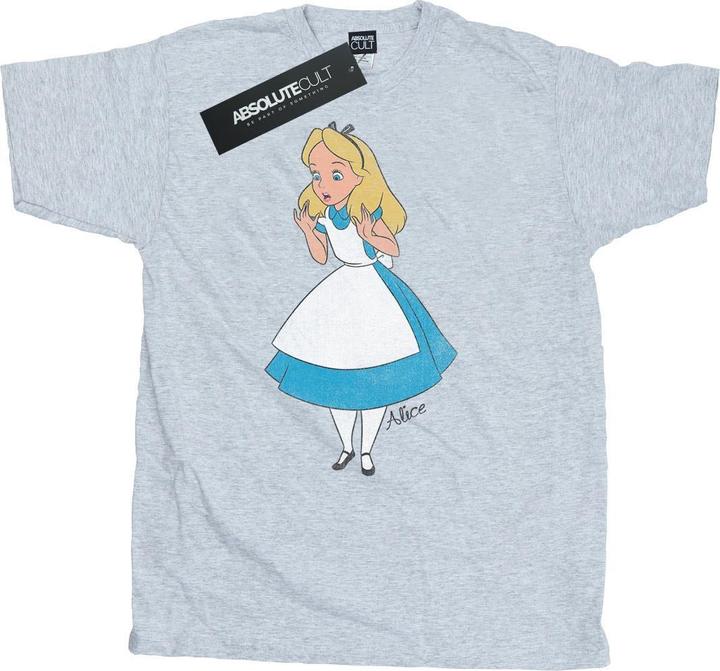 Actual product image Disney Mens Alice In Wonderland Surprised Alice T-Shirt (3XL)