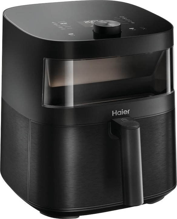 Immagine prodotto Haier Friggitrice ad aria I-Master Serie 5 Nero, Capacità 7 L, Range di temperatura 40°-200°, 9 in 1, Acce