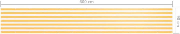 Produktbild vidaXL Sichtschutz Balkon (90 cm)