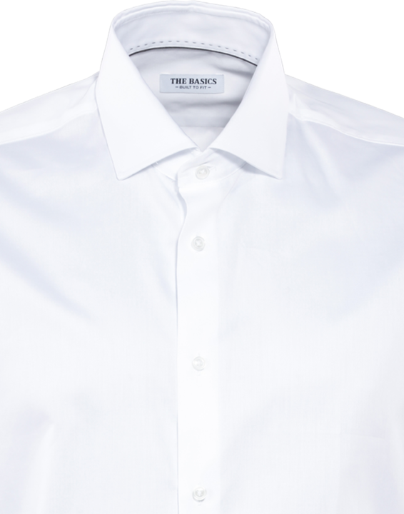 Image du produit The Basics Hemd Modern Fit Hai bügelleicht white (L)