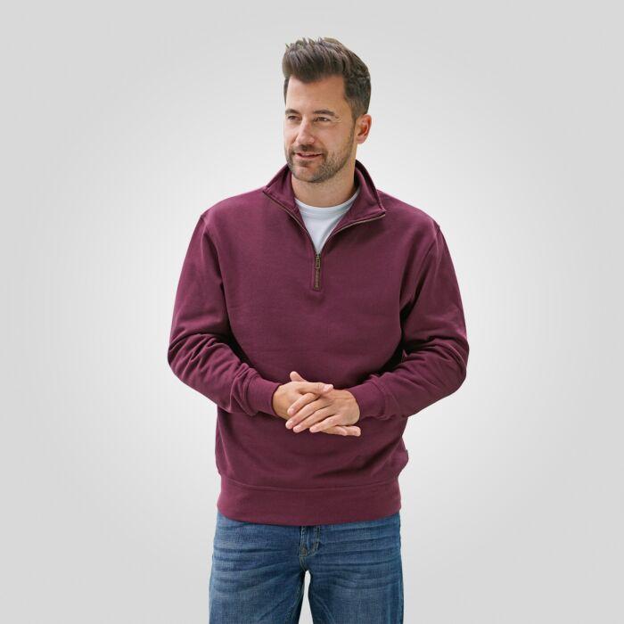 Produktbild HTA Sweater mit Reissverschluss, unisex (S)