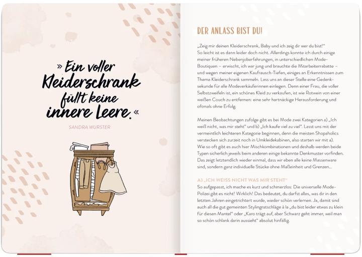 Actual product image Wahre Schönheit ist der Mut, du selbst zu sein (German, Sandra Wurster, 2022)