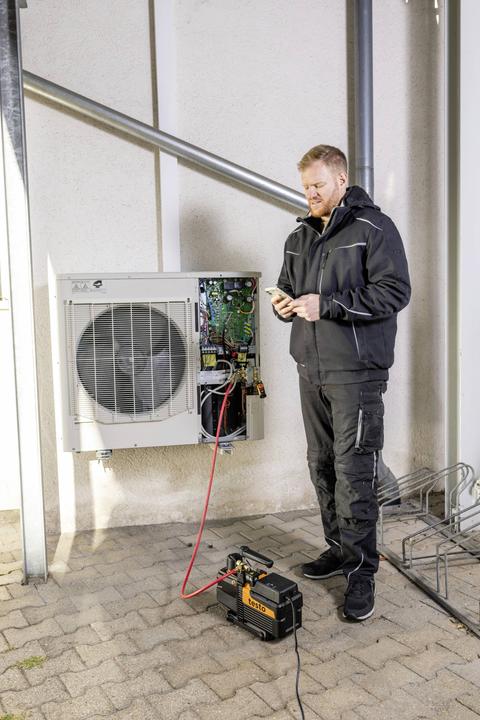 Actual product image Testo Vacuum pump