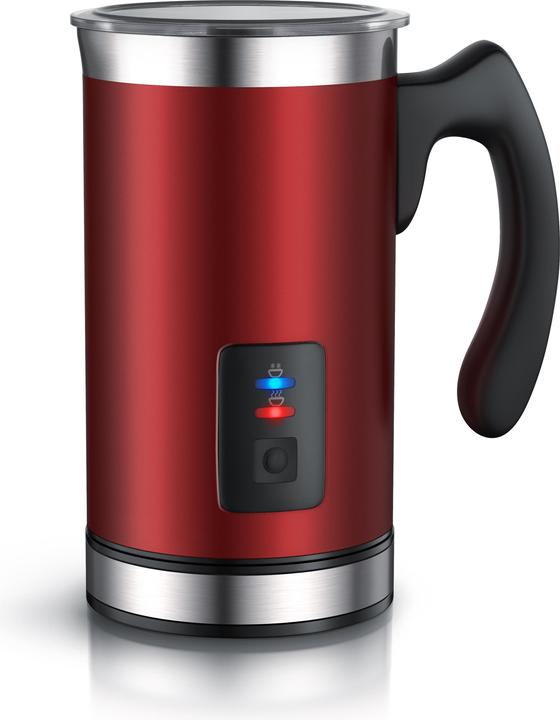 Produktbild Arendo Milchaufschäumer 500 W, mit Griff im Edelstahl Doppelwanddesign, Elektrisch, Antihaftbeschichtet (240 ml)