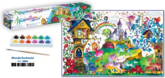 Actual product image Sentosphere Giant-Watercolour Magic World