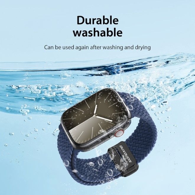 Actual product image Dux Ducis Mixture Pro Armband (38 mm, 40 mm, 41 mm, Nylon, Apple Watch Series 2, Apple Watch Series 1, Apple Watch Series 3, Apple Watch Series 4, Apple Watch Series 5, Apple Watch Series 6, Apple Watch Series 7, Apple Watch Series 8, Apple Watch Series 9, Apple Watch SE)