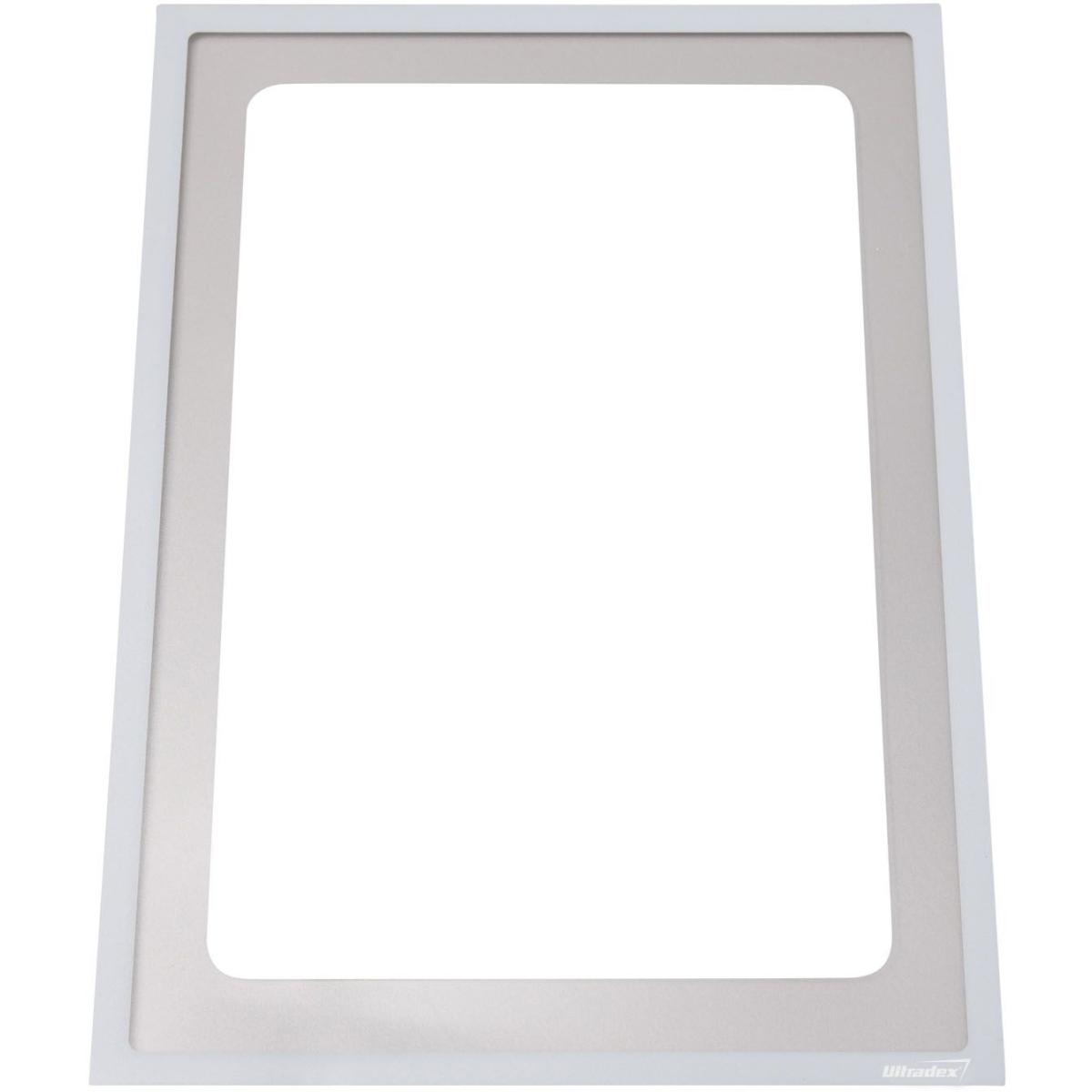 Ultradex, Informationsschild, Infotasche magnetisch für DIN A4 312x225mm VE=1 Stück grau